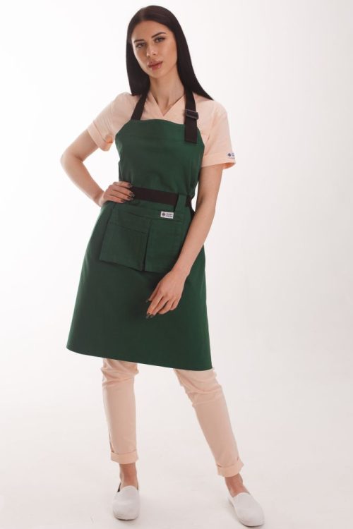 Profesjonalny wodoodporny fartuch Rimini zielony