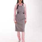 Profesjonalny wodoodporny fartuch Sicily szary