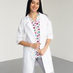 Fartuch medyczny Student w kolorze białym