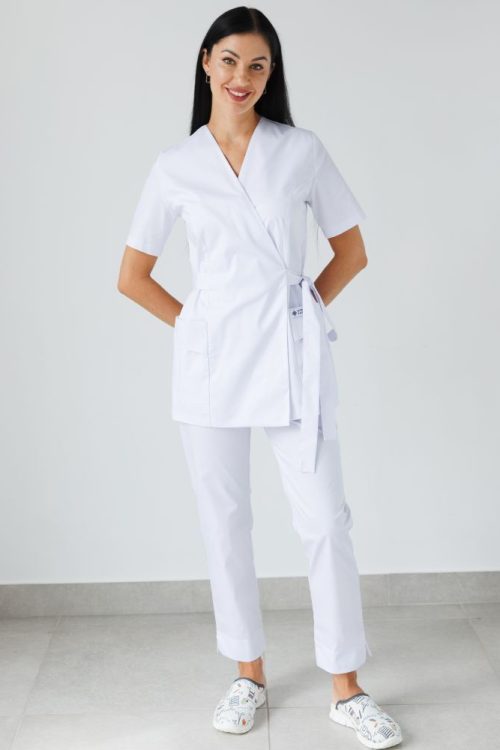 Komplet damski Kioto w kolorze białym