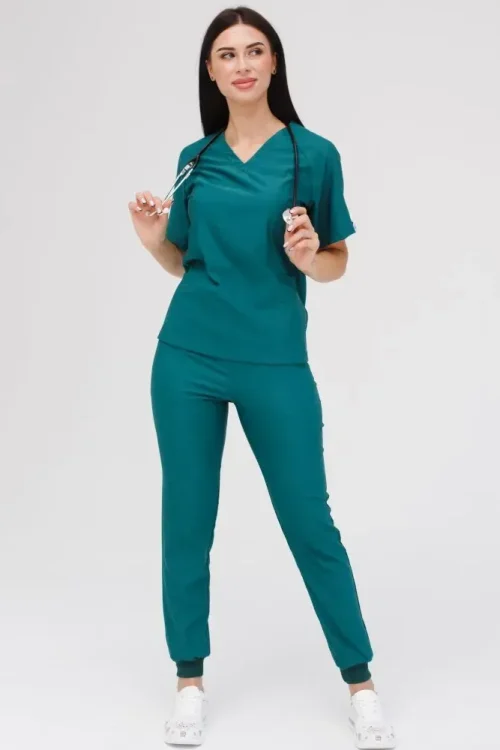 Komplet medyczny damski Arizona w kolorze zielonym