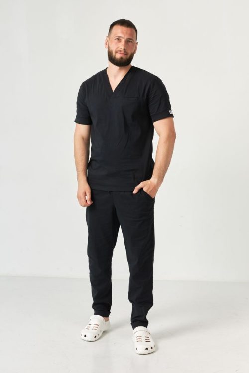 Zestaw medyczny męski Marcel w kolorze czarnym