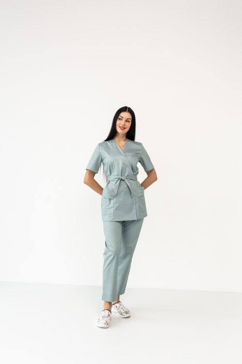 Komplet damski Kioto w kolorze jasno-miętowym