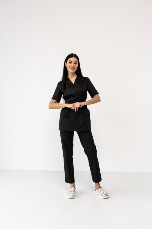 Komplet damski Kioto w kolorze czarnym