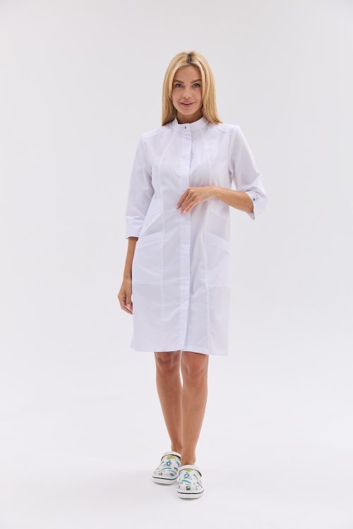 Fartuch medyczny damski Valencia biały